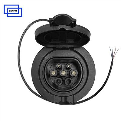 Allfa Gwefrydd IEC 62196 Math 2 Soced Codi Tâl